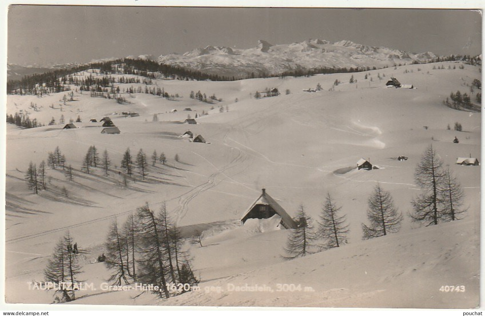 BE 28- TAUPLITZALM - GRAZER HUTTE - 2 SCANS - Sonstige & Ohne Zuordnung