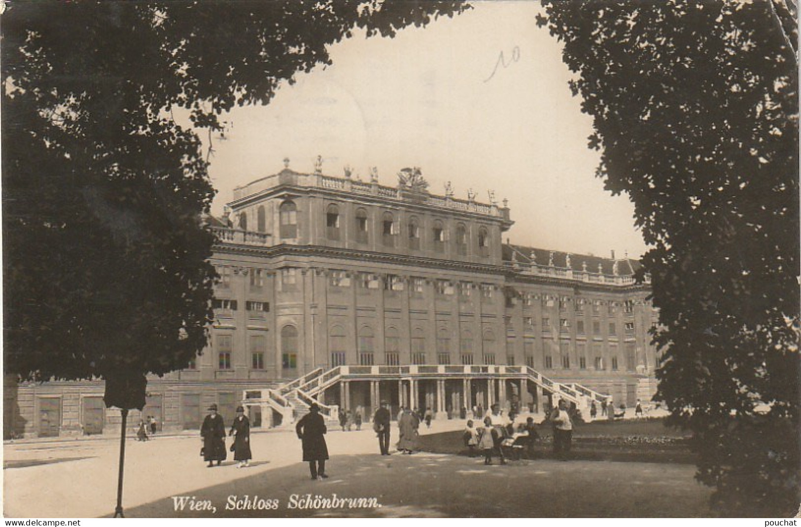 BE 28- WIEN - SCHLOSS SCHONBRUNN - 2 SCANS - Château De Schönbrunn