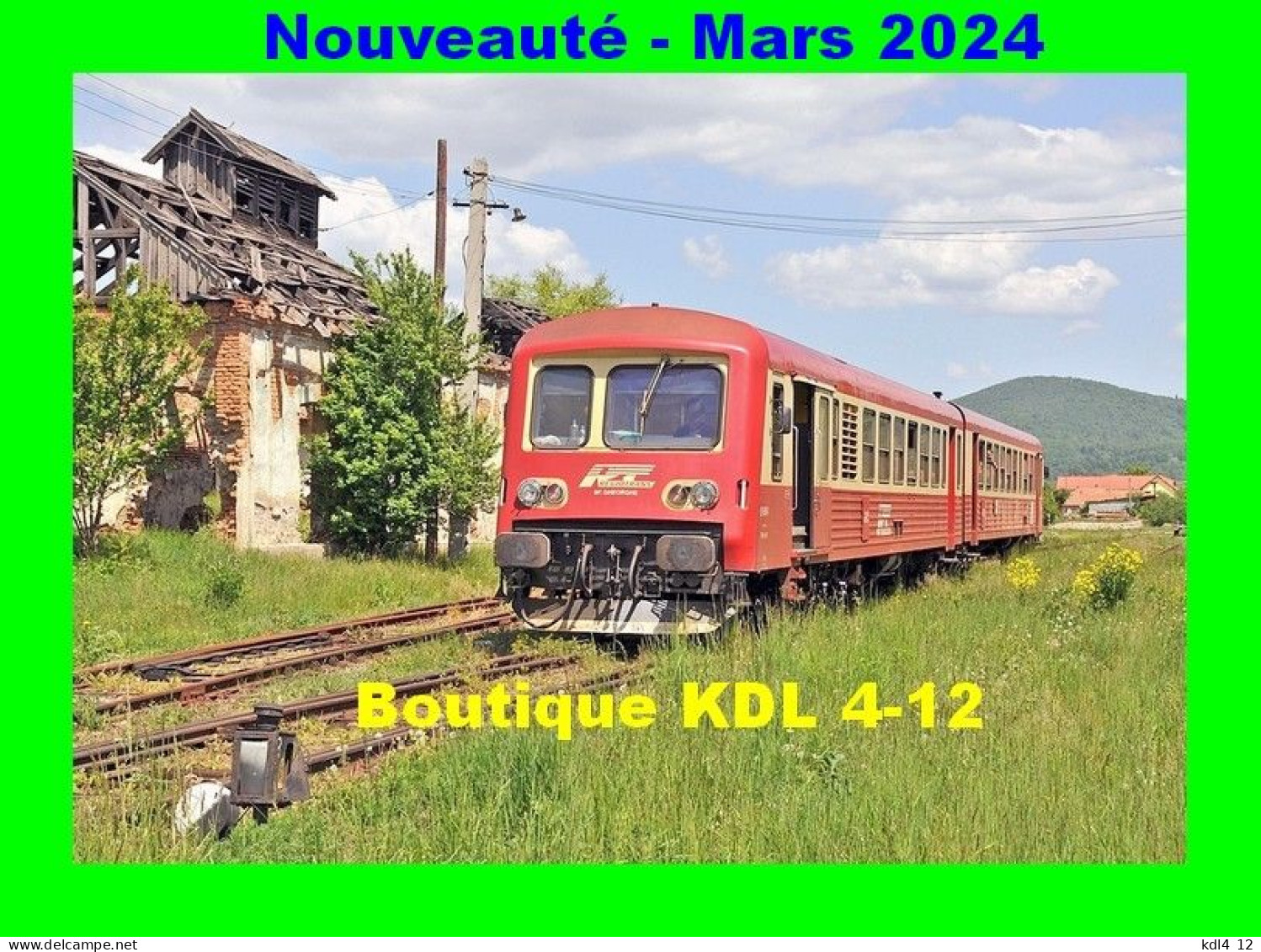 ACACF SF 04 - Autorail Caravelle - BRETCU - Roumanie - RGT - Treni