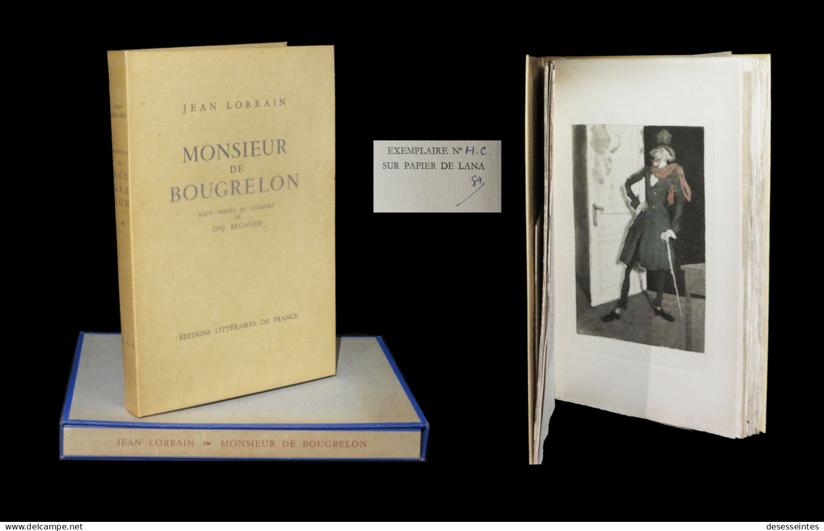 [DECADENTISME DANDYSME] LORRAIN (Jean) / BRUNNER (Zyg, Ill. De) - M. [Monsieur] De Bougrelon. 1/531. - 1901-1940