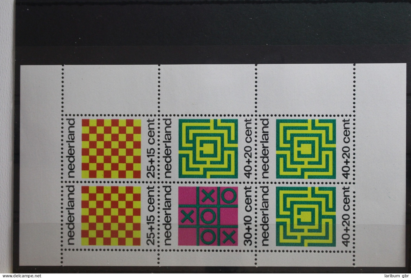 Niederlande Block 12 Mit 1019-1021 Postfrisch #TG698 - Otros & Sin Clasificación