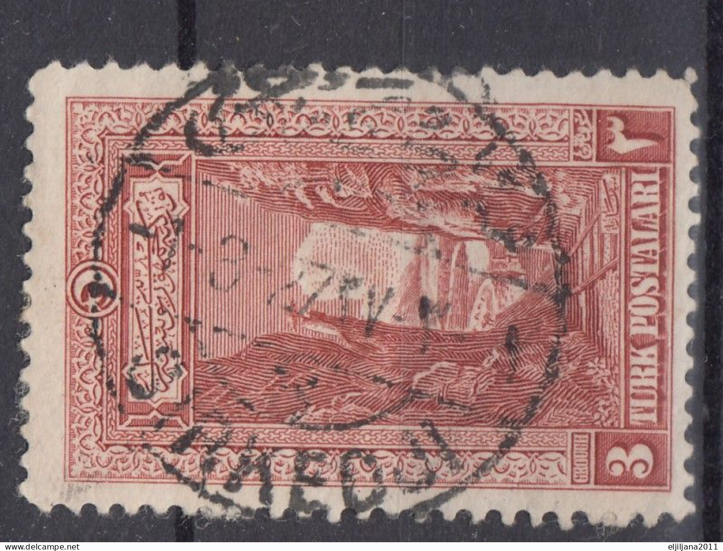 Turkey / Türkei 1926 ⁕ Sakarya Canyon (Sakarya-Schlucht)  3 Ghr. Mi.848 ⁕ 2v Used & Unused - No Gum / See Scan - Gebruikt