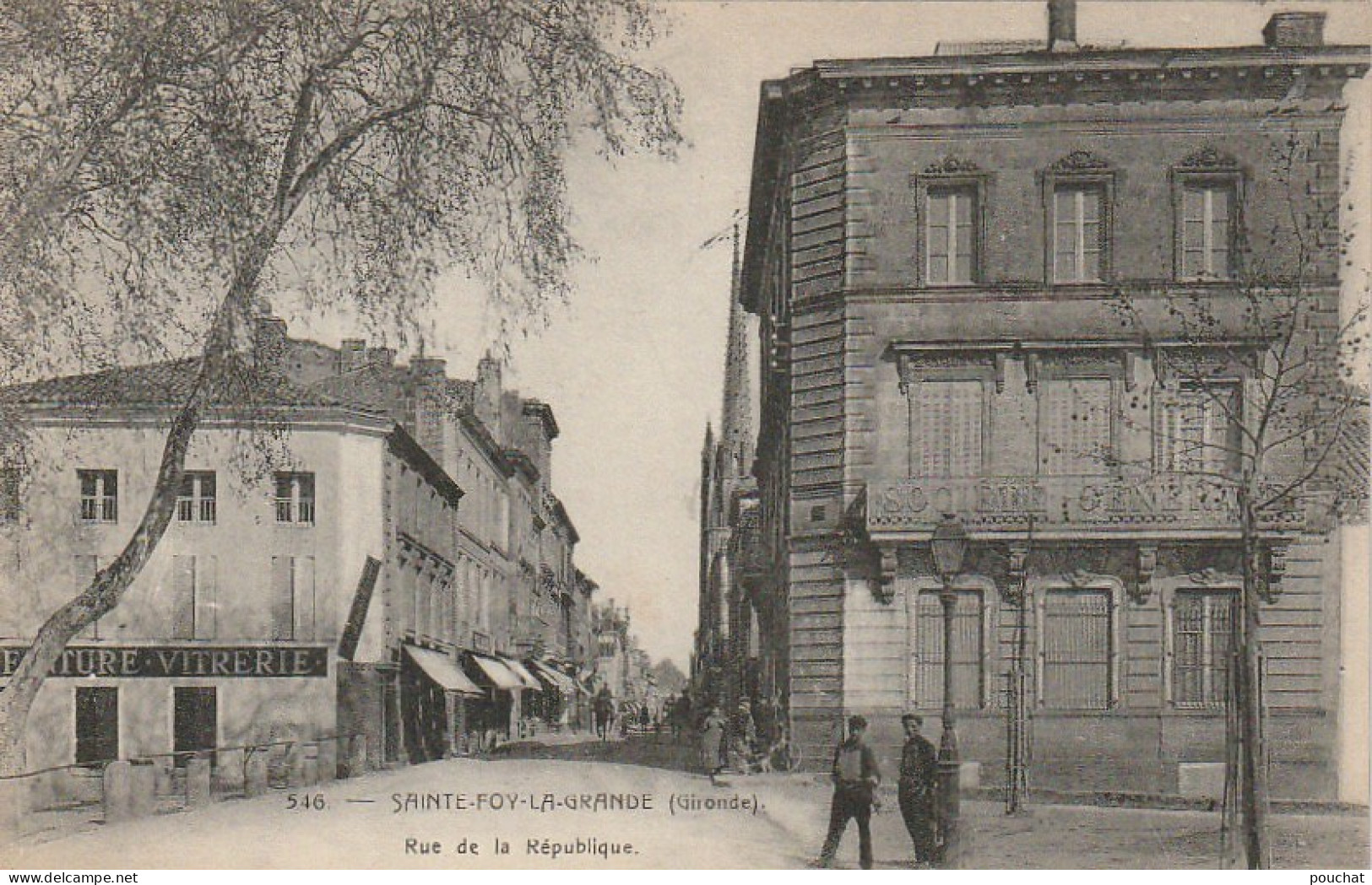 ALnw -(33) SAINTE FOY LA GRANDE - RUE DE LA REPUBLIQUE - ANIMATION - COMMERCES - Sonstige & Ohne Zuordnung