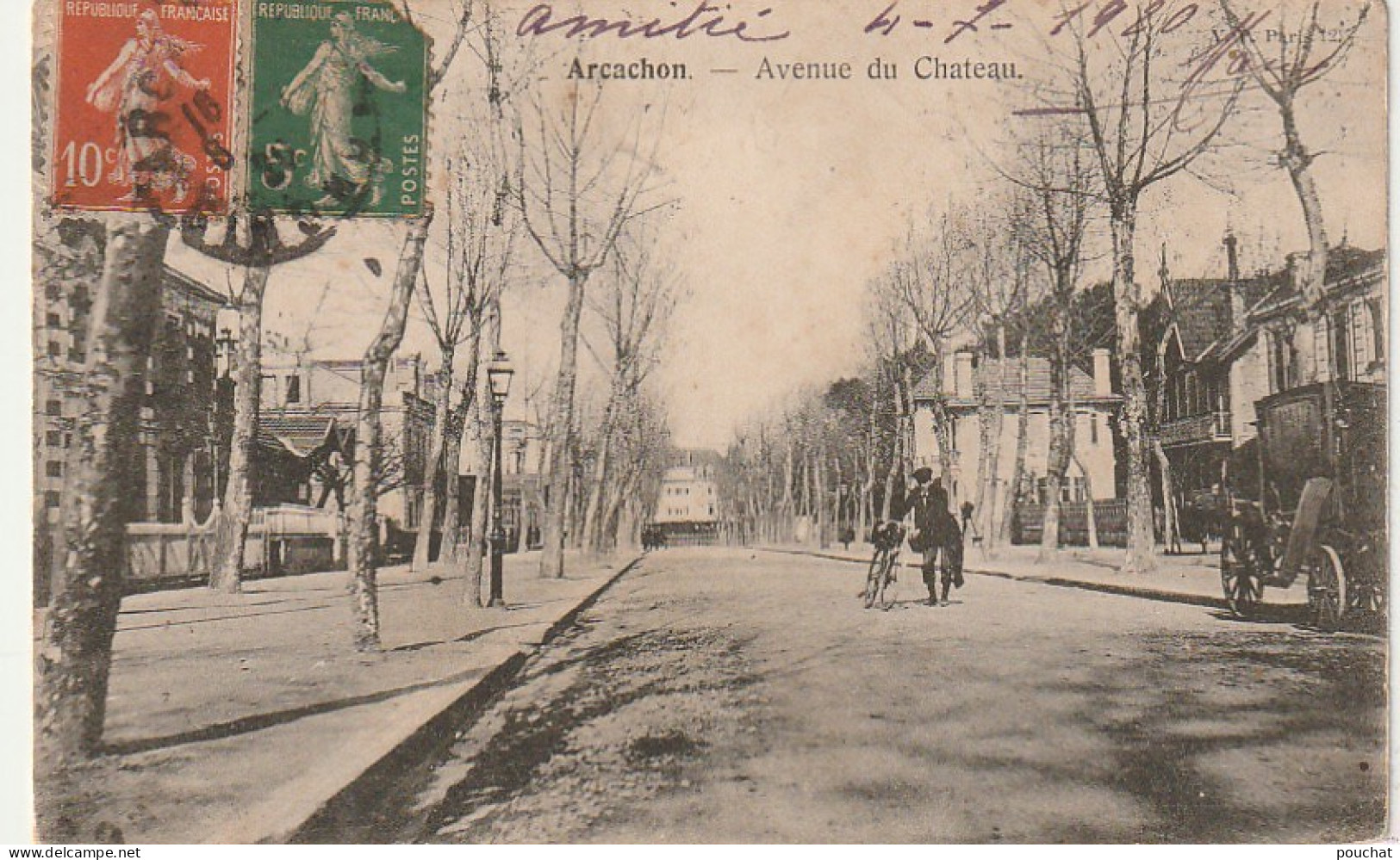 ALnw -(33) ARCACHON - AVENUE DU CHATEAU - Arcachon