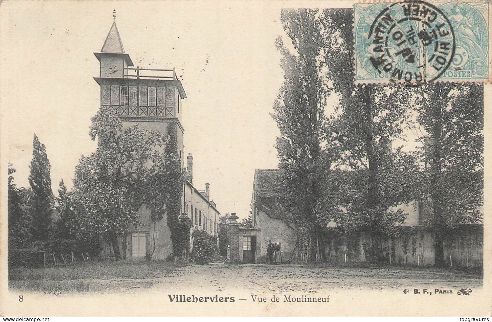 41 - VILLEHERVIERS -- Vue De Moulinneuf - Other & Unclassified