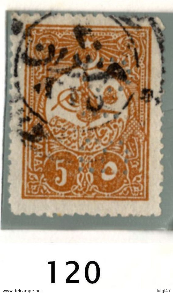 1908 - Impero Ottomano N° 120 - Usati