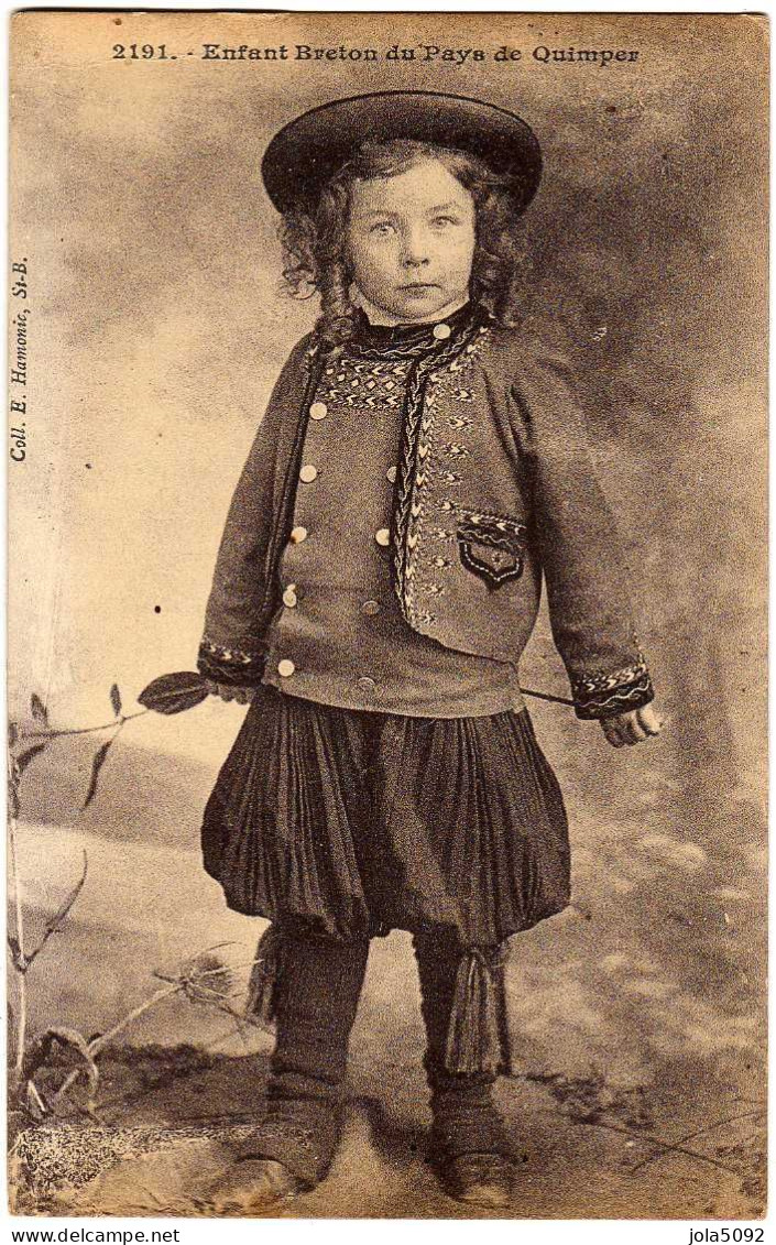 29 / QUIMPER - Enfant Breton Du Pays De Quimper - Quimper