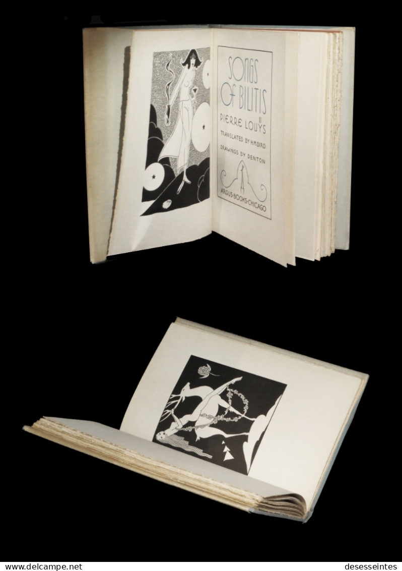 [ART DECO CURIOSA EROTISM] LOUYS (Pierre) / DENTON (Donald, Ill. De) - Songs Of Bilitis. - 1901-1940