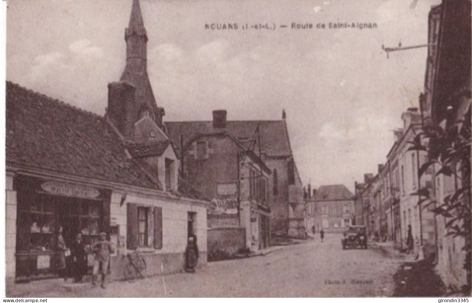 NOUANS Route De St Aignan - Autres & Non Classés