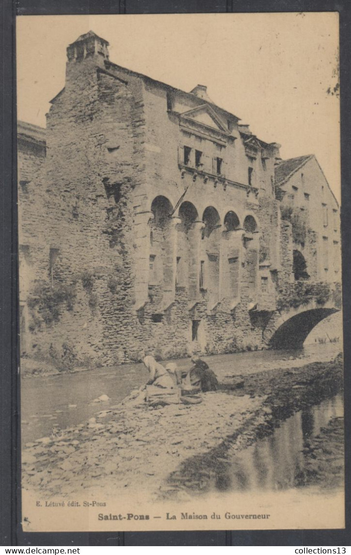 HERAULT - Saint Pons - La Maison Du Gouverneur - Altri & Non Classificati