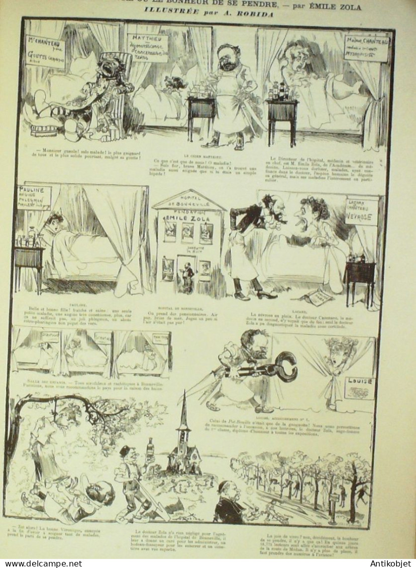 La Caricature 1884 N°220 Loi Sur Le Recrutement Draner Bonheur De Se Pendre Robida - Tijdschriften - Voor 1900