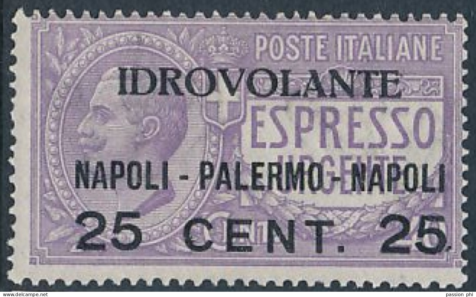 ITALY SASSONE A2 MNH - Luftpost