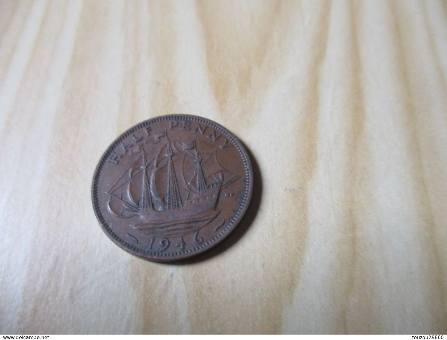 Grande-Bretagne - Half Penny George VI 1946.N°574. - C. 1/2 Penny