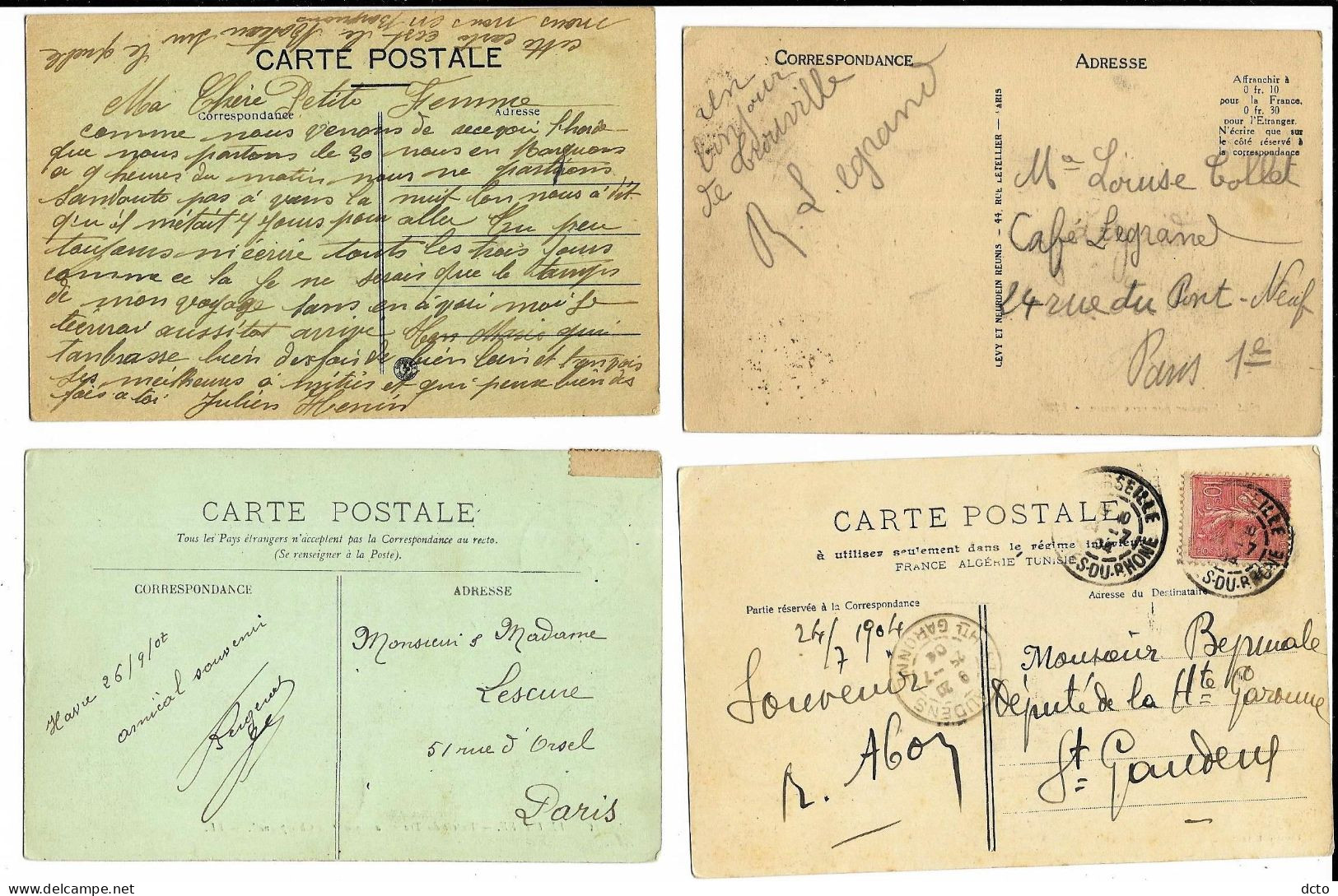 10 cpa Bateaux :Tamise, Carthage, Suffren, France 1933, Ernest Simons, Britannia, Champagne, Naples, Normannia, Bouvet