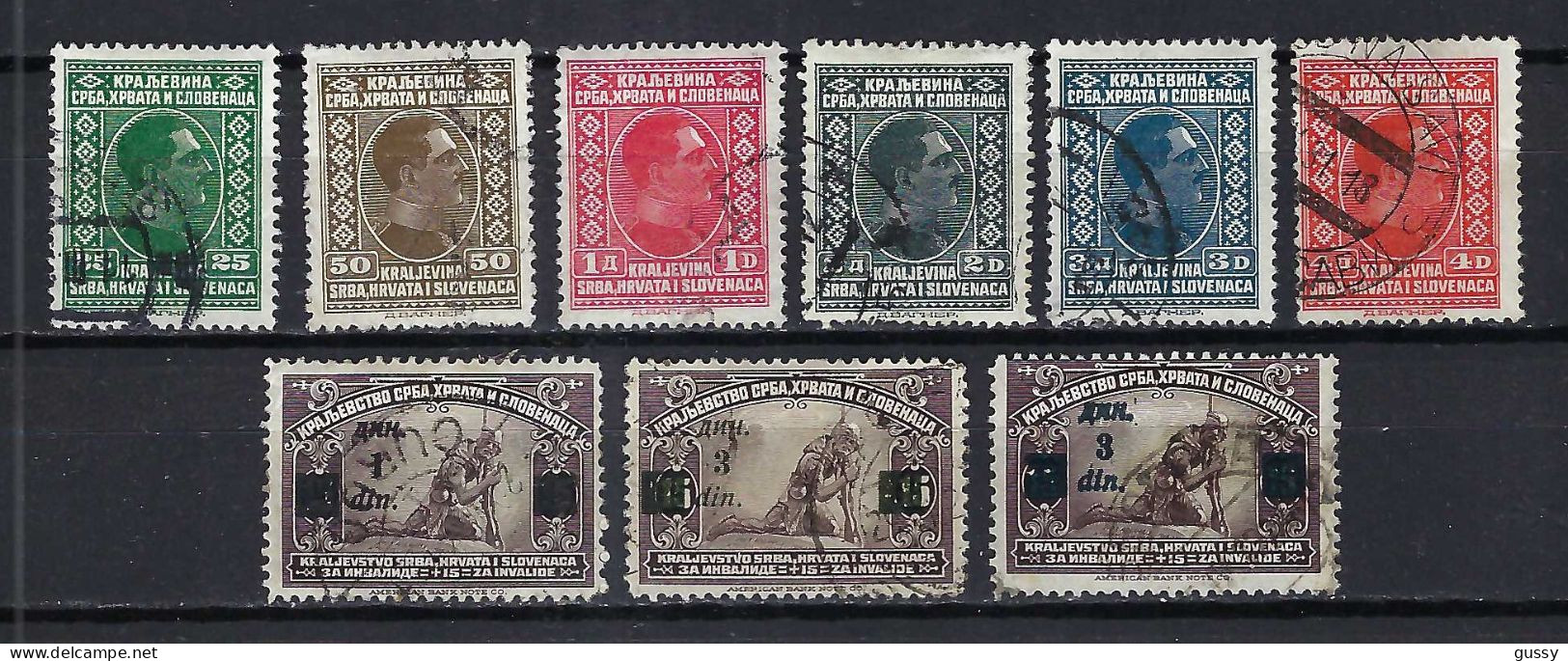 YOUGOSLAVIE Ca.1926-27: Lot De Neufs* Et Obl. - Used Stamps