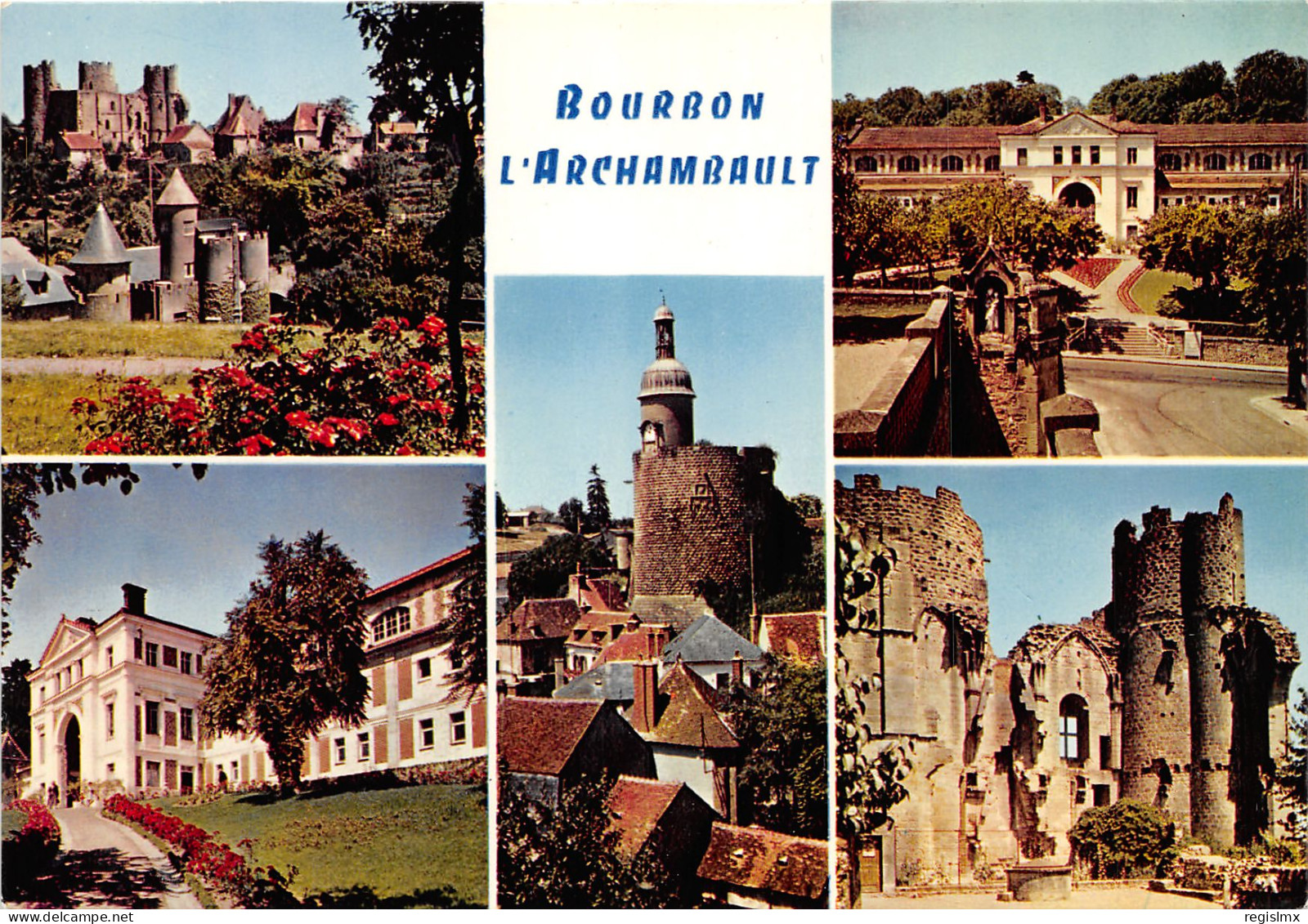03-BOURBON L ARCHAMBAULT -N°1001-A/0043 - Bourbon L'Archambault