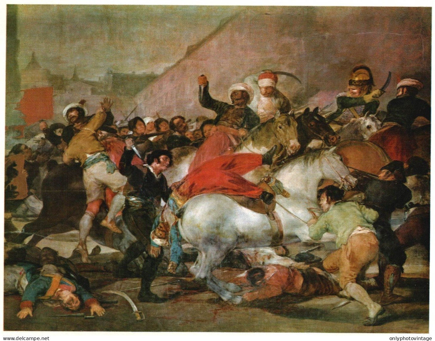 Francisco Goya, Il 2 Maggio 1808, Stampa Epoca, 1968 Vintage Print - Stampe & Incisioni