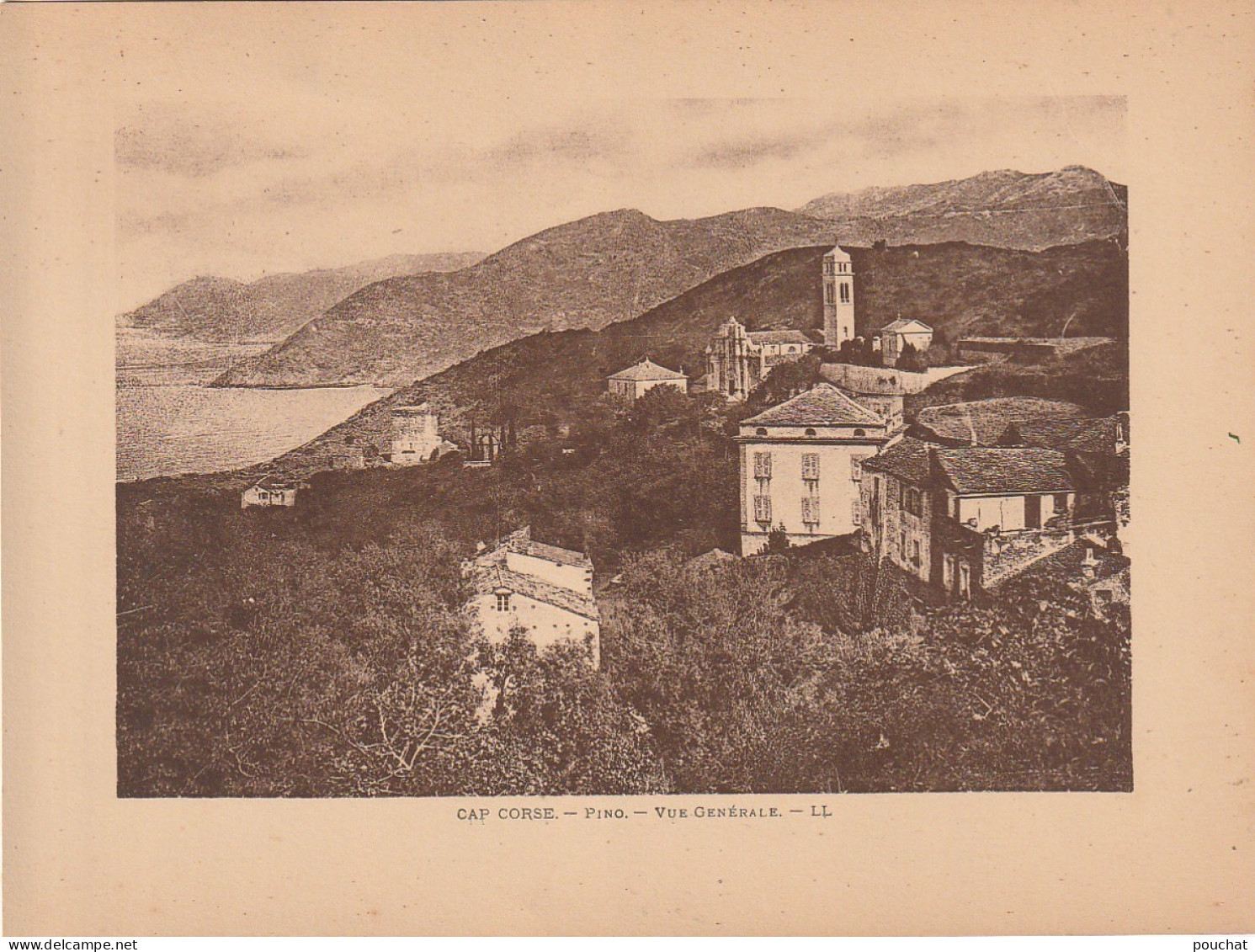 BE4 -(20) CAP CORSE ( CORSE ) - PINO - VUE PANORAMIQUE - Andere & Zonder Classificatie