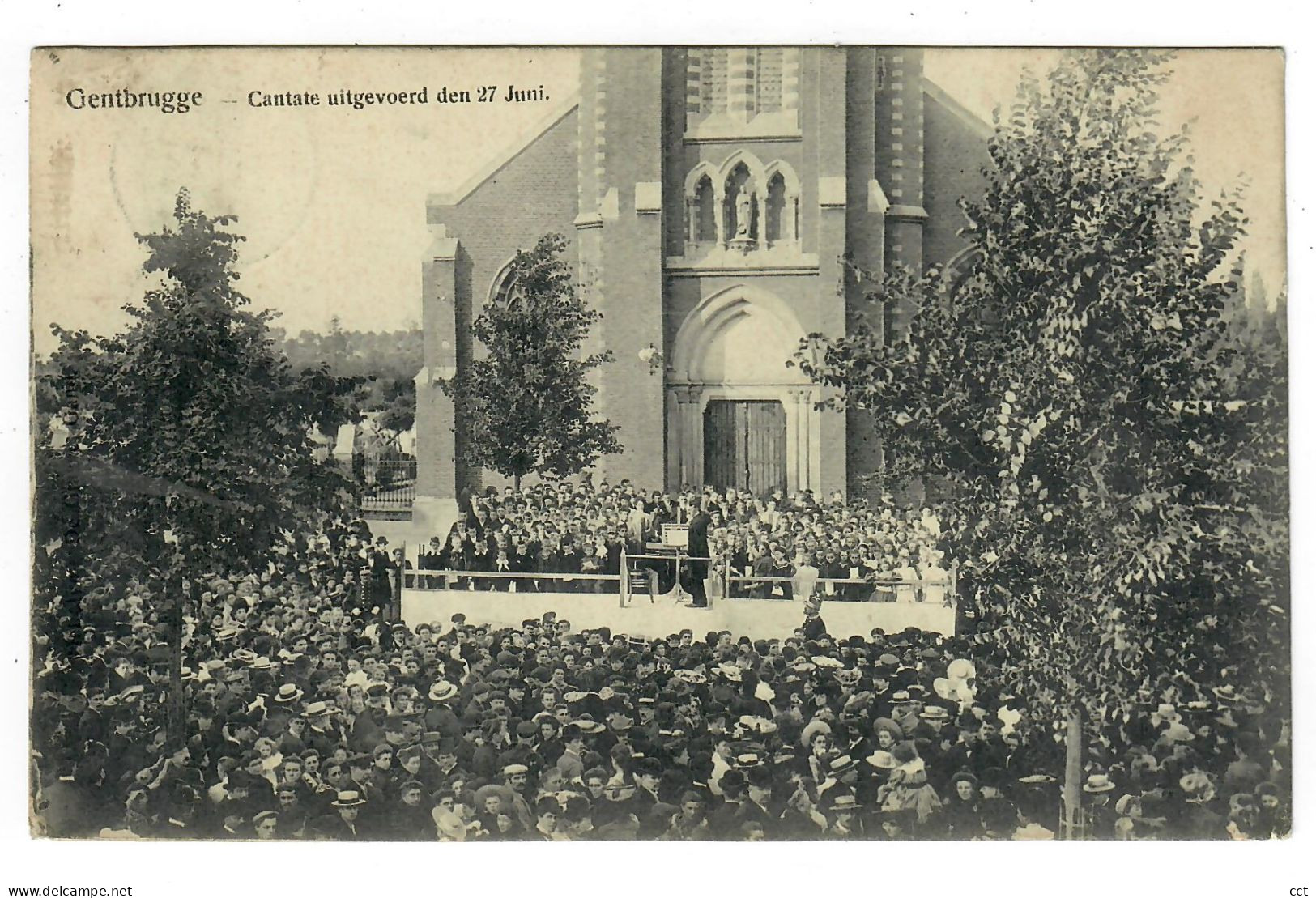 Gentbrugge Gent   Cantate Uitgevoerd Den 27 Juni. - Gent