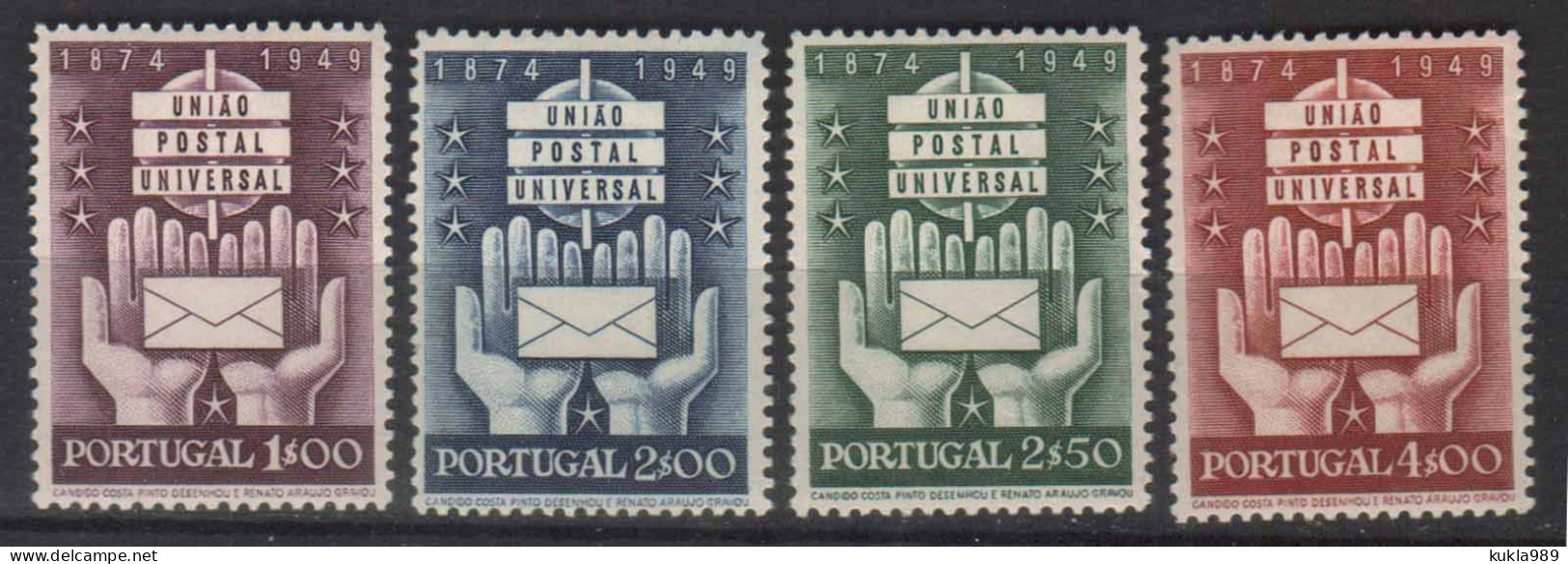 PORTUGAL STAMPS - 1949 UPU ANNIVERSARY SET COMPLETE MNH - Ongebruikt