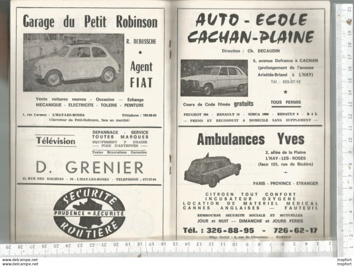 PG / SUPERBE LIVRET AUTO ECOLE Ancien  EXTRAIT CODE DE LA ROUTE  CONDUITE VOITURE PERMIS FIAT RENAULT MOTOBECANE - Auto