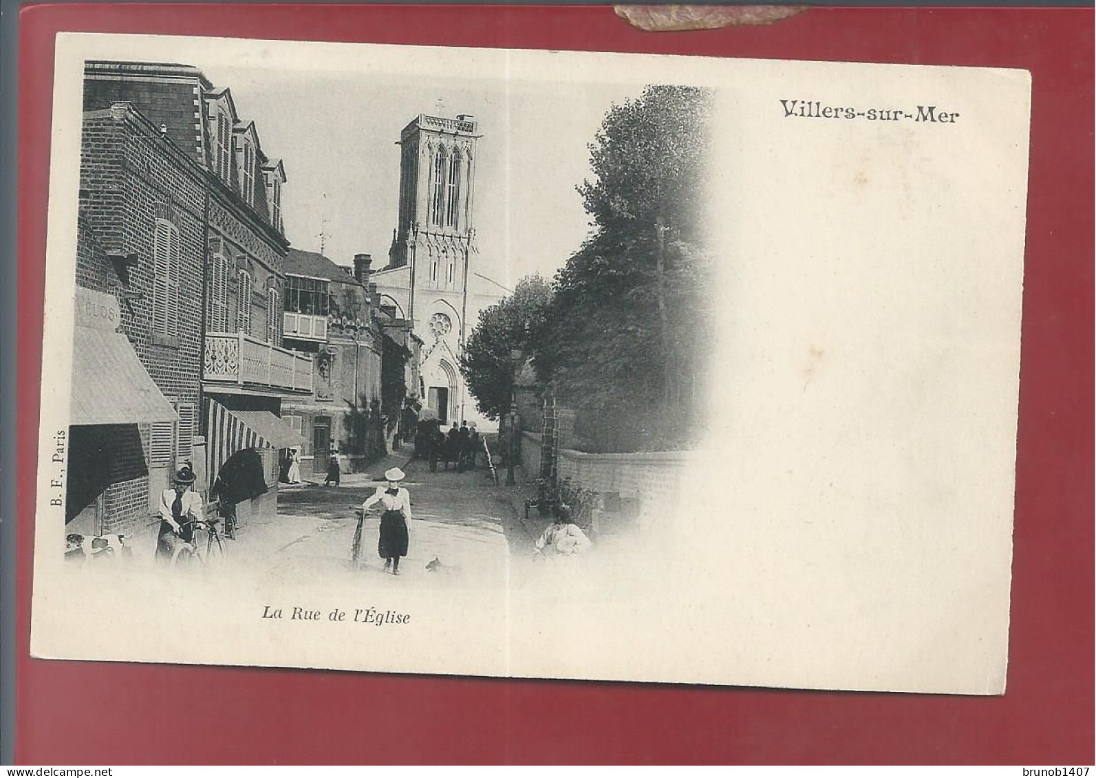 VILLERS SUR MER   Rue De L'eglise - Villers Sur Mer