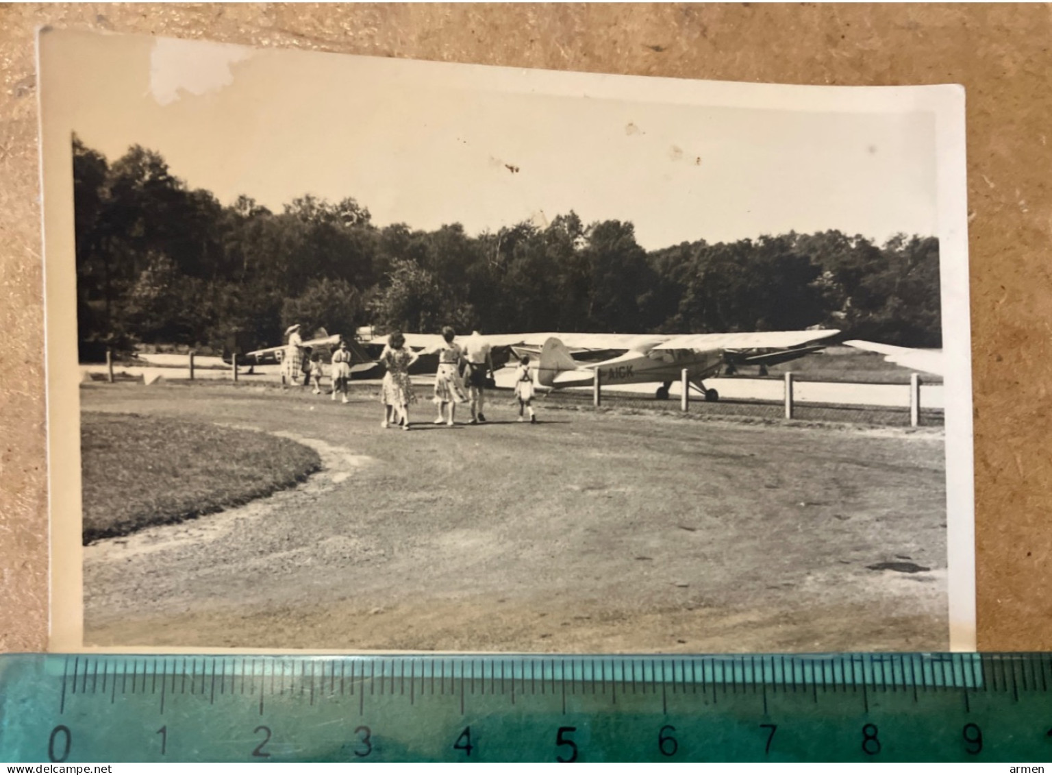 Réal Photo - Aviation Avion Aérodrome  A Identifier - Aviazione