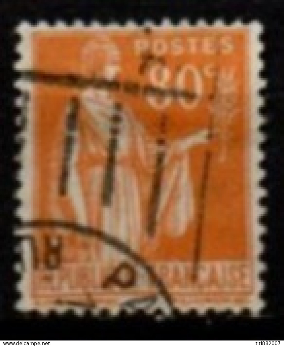 FRANCE    -   1937 .   Y&T N° 366 Oblitéré - 1932-39 Frieden