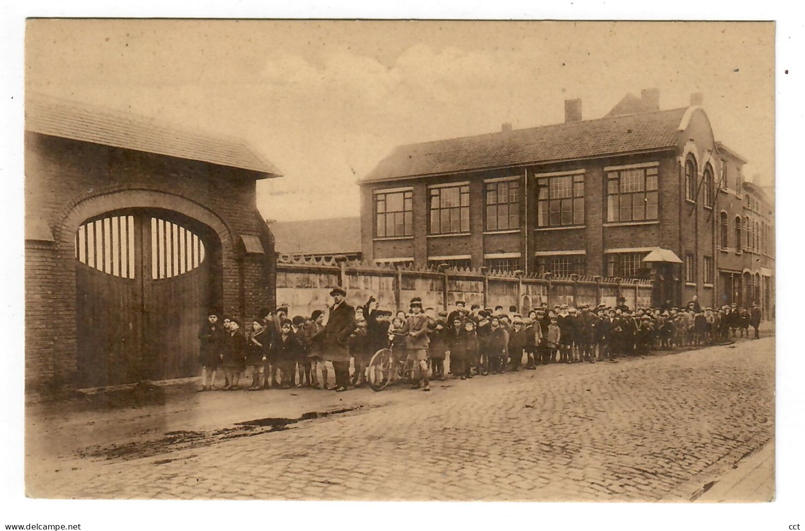 Gentbrugge Gent   Parochie St. Eligius  St Luciaangesticht Buitenzicht + Opdruk Aan De Ouders - Gent