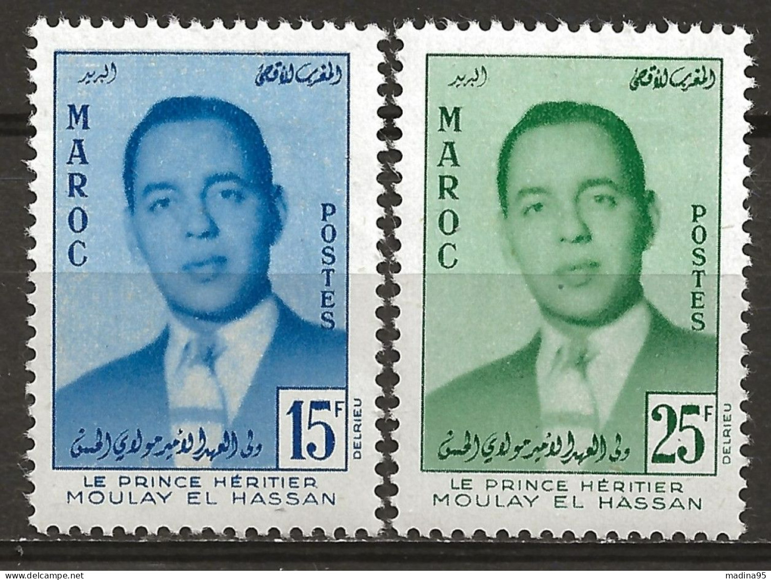 MAROC: *, N° YT 377 Et 378, Ch., TB - Morocco (1956-...)