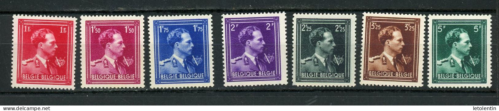 BELGIQUE -  LÉOPLOLD III - N° Yvert 690/696 ** - Unused Stamps