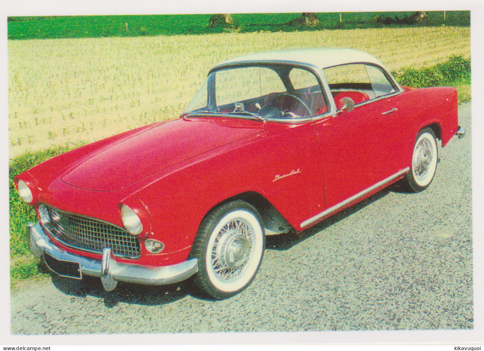 SIMCA PLEIN CIEL 1962 - CARTE POSTALE 10X15 CM NEUF - Turismo