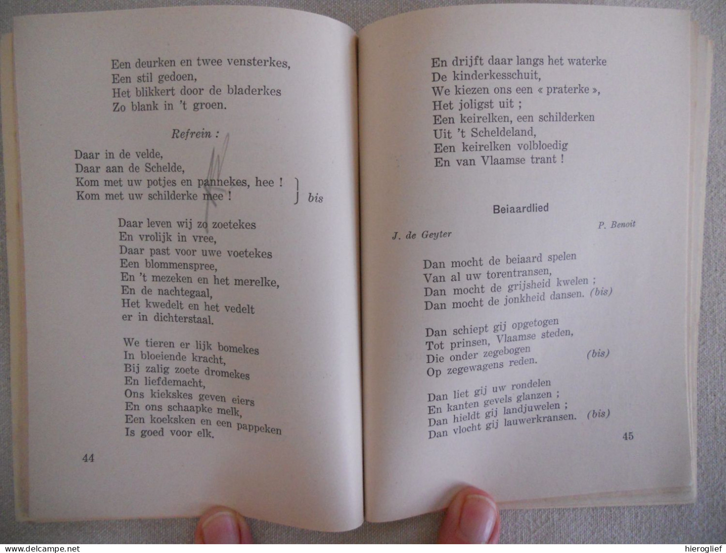 ALS MOEDER ZONG Liederen Van De Boerinnenbond Leuven KVLV Ferm Zang Zingen Liedjes Muziek Vlaanderen - Otros & Sin Clasificación