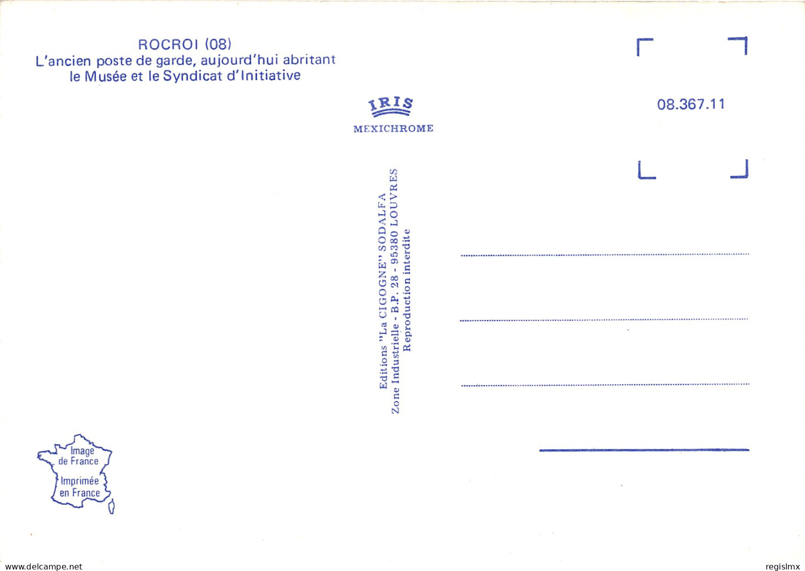 08-ROCROI-N°1004-B/0031 - Andere & Zonder Classificatie