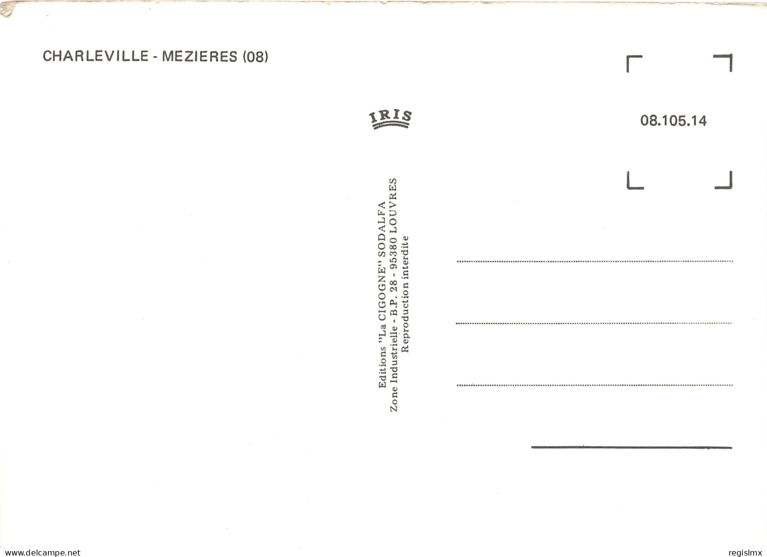 08-CHARLEVILLE MEZIERES-N°1004-A/0321 - Charleville