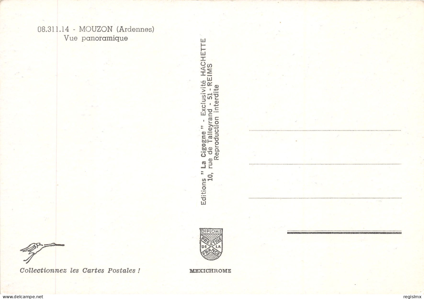 08-MOUZON-N°1004-A/0315 - Other & Unclassified