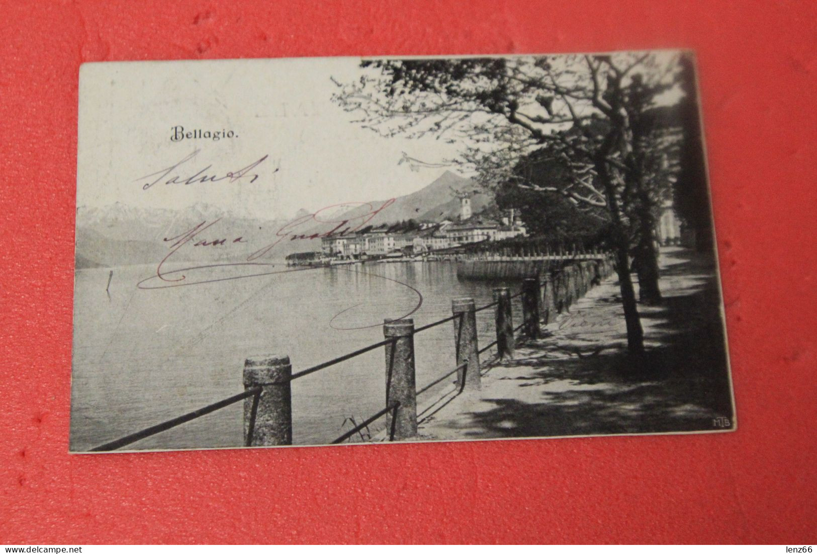 Lago Di Como Bellagio 1902 - Como