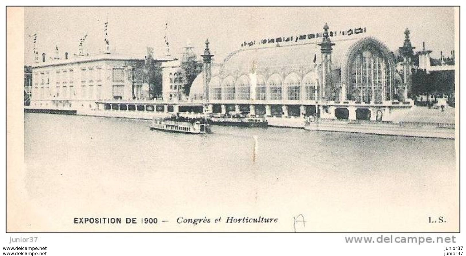 2 Cartes De Paris, Exposition Universelle De 1900,   Congrès Et Horticulture & Pavillon Britannique - Expositions