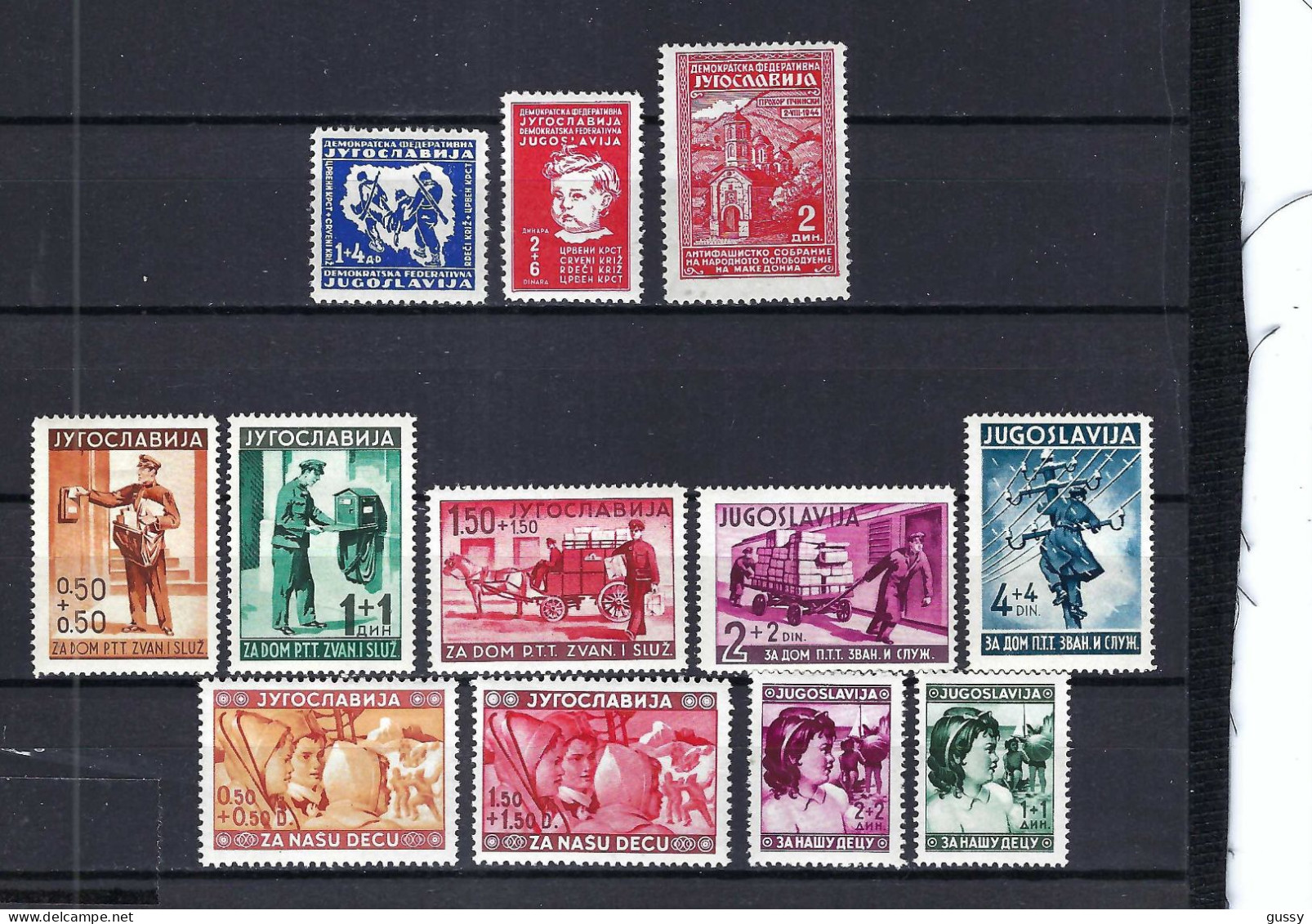 YOUGOSLAVIE Ca.1940-45: Lot De Neufs* - Unused Stamps