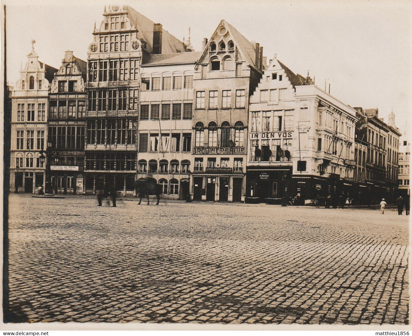 Photo 1901 ANTWERPEN (Anvers) - Maison Des Corporations, Grand'Place (A255) - Antwerpen