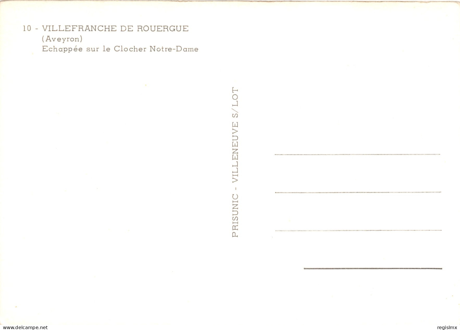 12-VILLEFRANCHE DE ROUERGUE-N°1005-B/0219 - Villefranche De Rouergue
