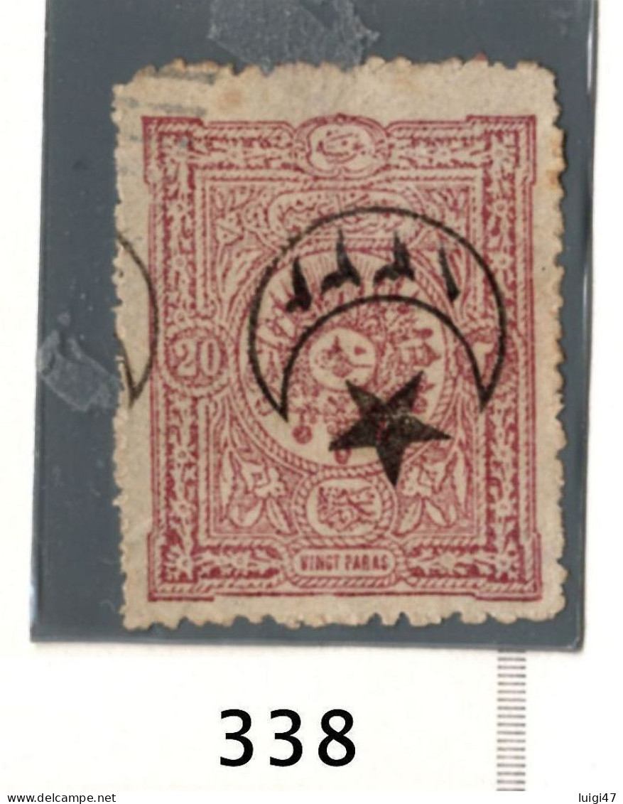 1916 - Impero Ottomano N° 338 - Soprast. Rovesciata - Unused Stamps