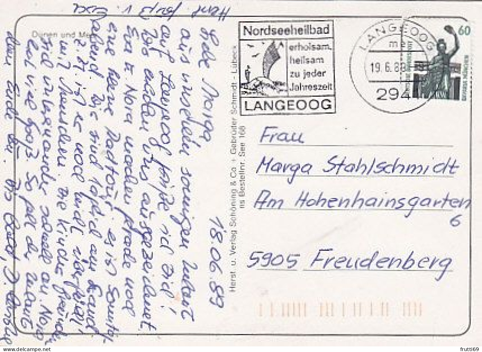 AK 215683 GERMANY - Dünen Und Meer - Altri & Non Classificati