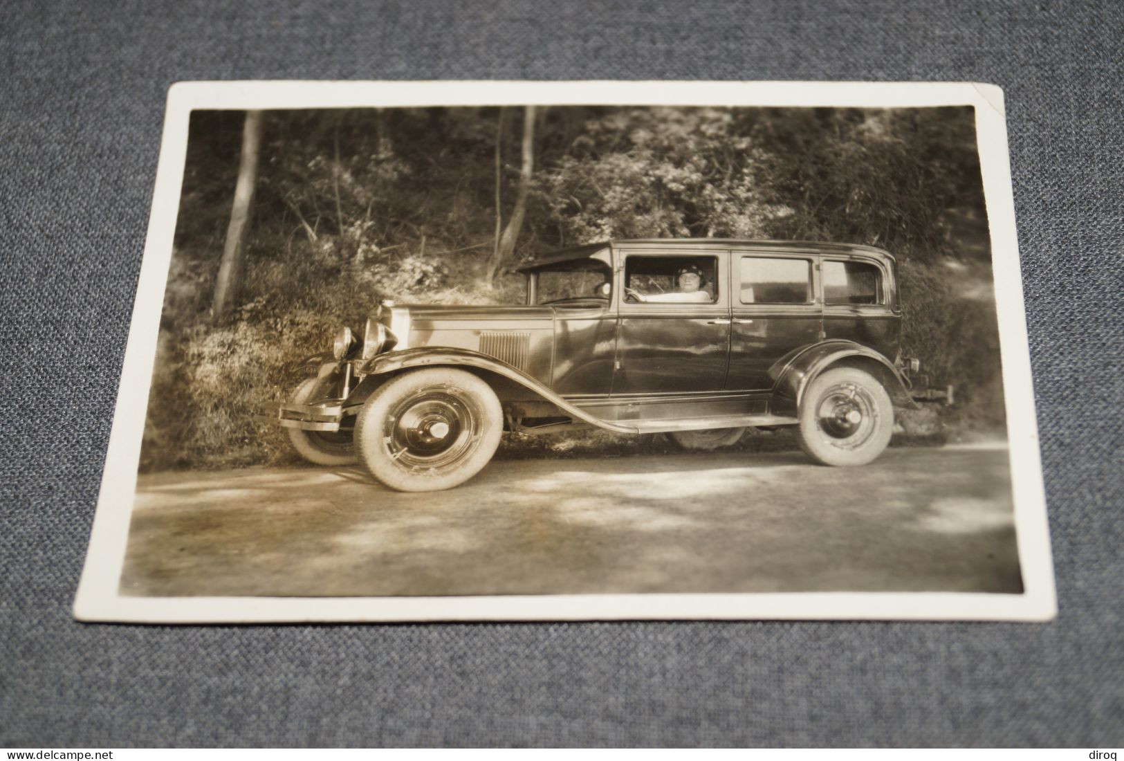 Voiture Ancètre à Identifier,photo Originale Pour Collection,12 Cm. / 9 Cm. - Automobile