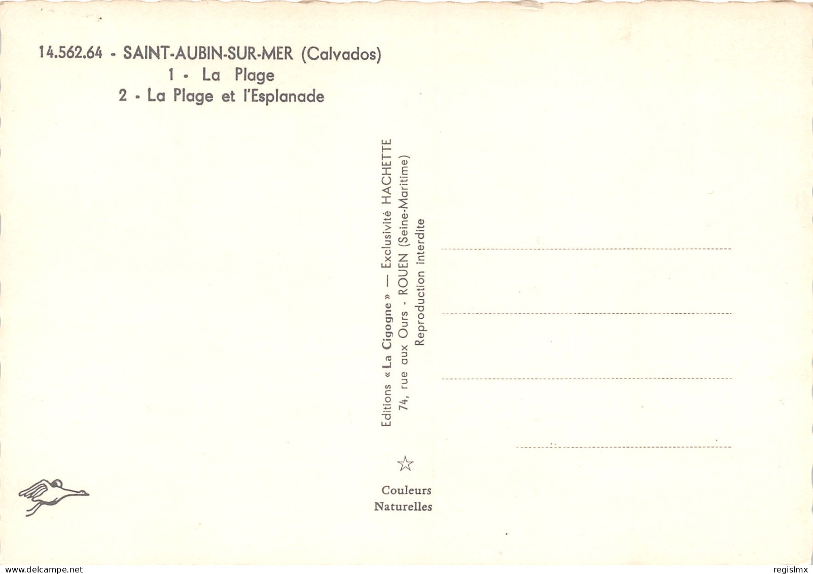 14-SAINT AUBIN SUR MER-N°1006-E/0315 - Saint Aubin