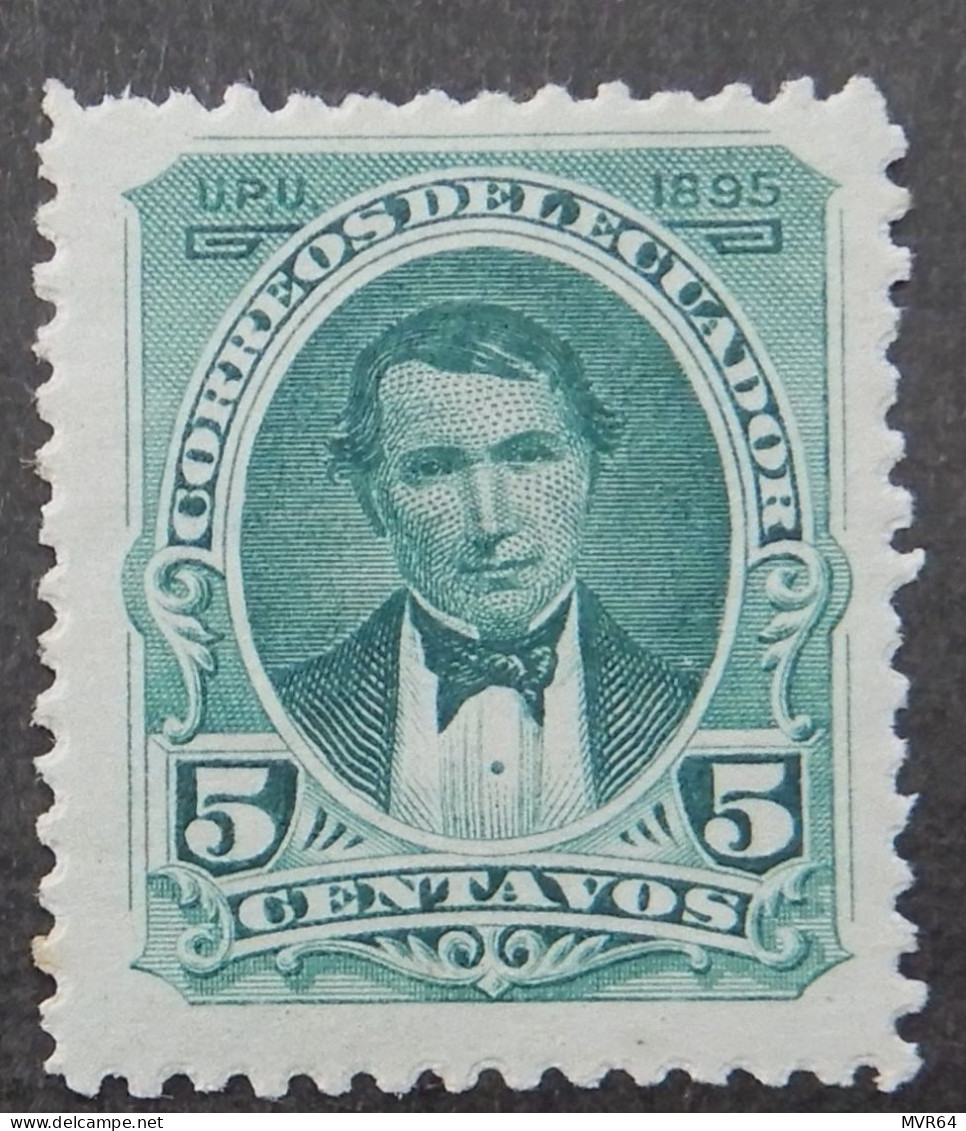 Ecuador 1895 (3) President Vicente Rocafuerte - Equateur