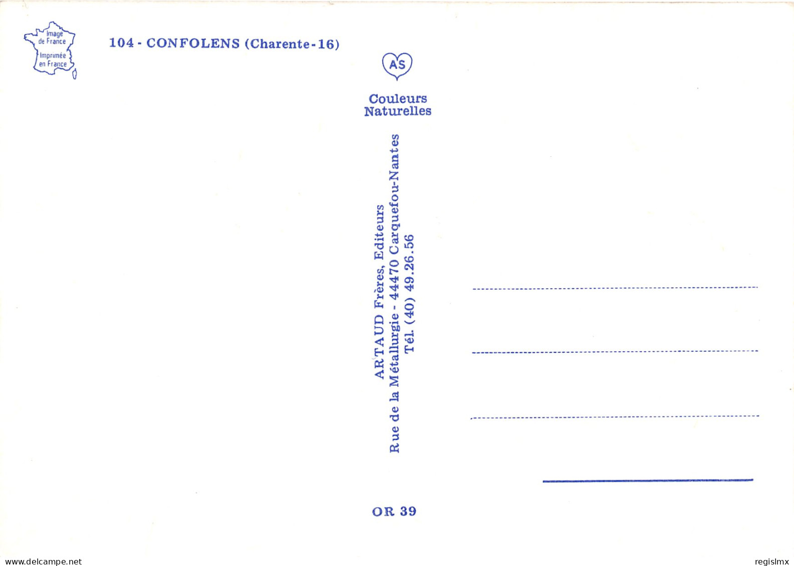 16-CONFOLENS-N°1008-A/0173 - Confolens