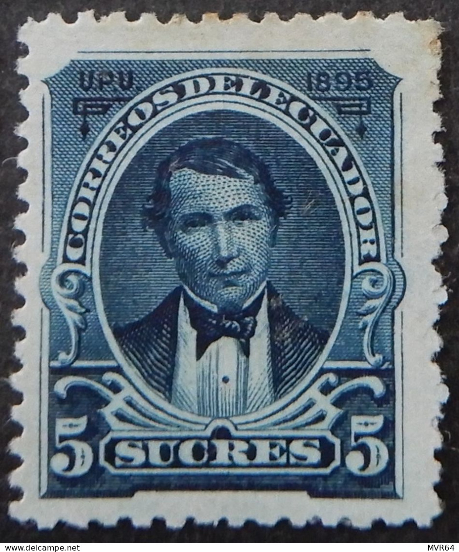 Ecuador 1895 (4) President Vicente Rocafuerte - Ecuador