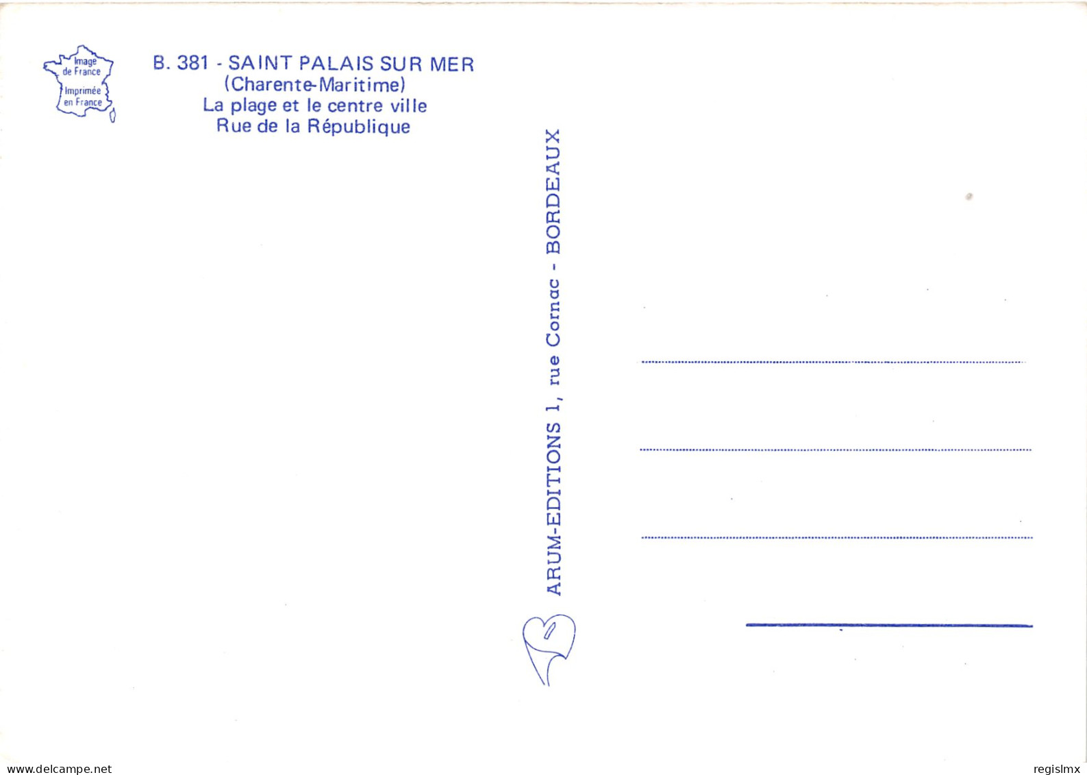 17-SAINT PALAIS-N°1008-D/0315 - Saint-Palais-sur-Mer