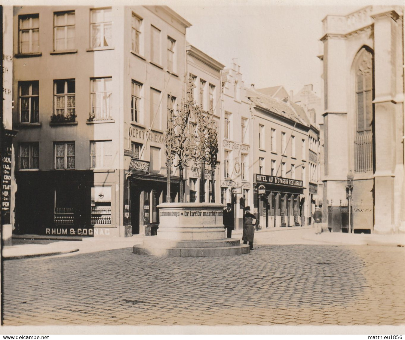 Photo 1901 ANTWERPEN (Anvers) - Le Puits Quintin Metsys (A255) - Antwerpen